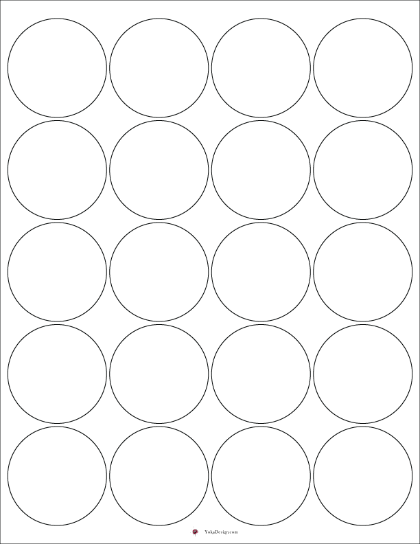 Printable Sticker Templates Free