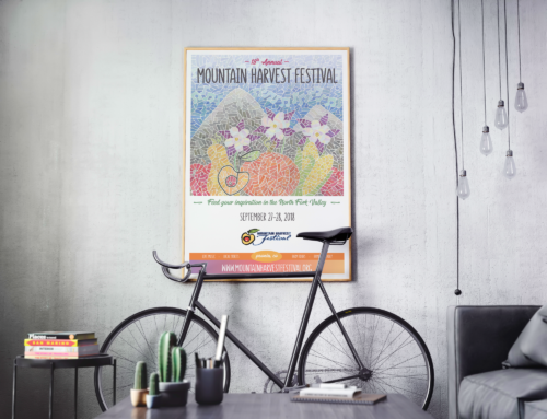 Poster for Mountain Harvest Festival 2018